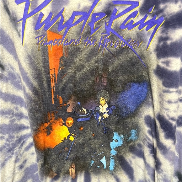 Prince Purple Tie-Dye T-Shirt - Picture 3 of 4